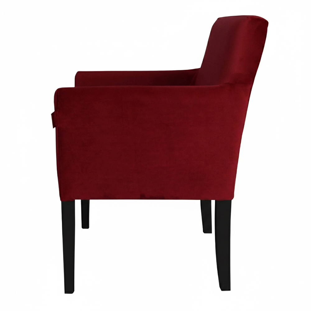 Крісло Остін Ніжки Венге Альміра 16 Поппі Ред (1)