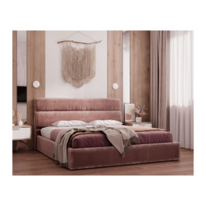 Ліжко Атрія – розмір 160 х 200 – комплектація Комфорт – оббивка Ноел Джава від фабрики Річмен