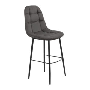 Барный стул Сплит Ю Хокер — комплектация Ножки черные — обивка Жасмин 95 від фабрики Річмен
