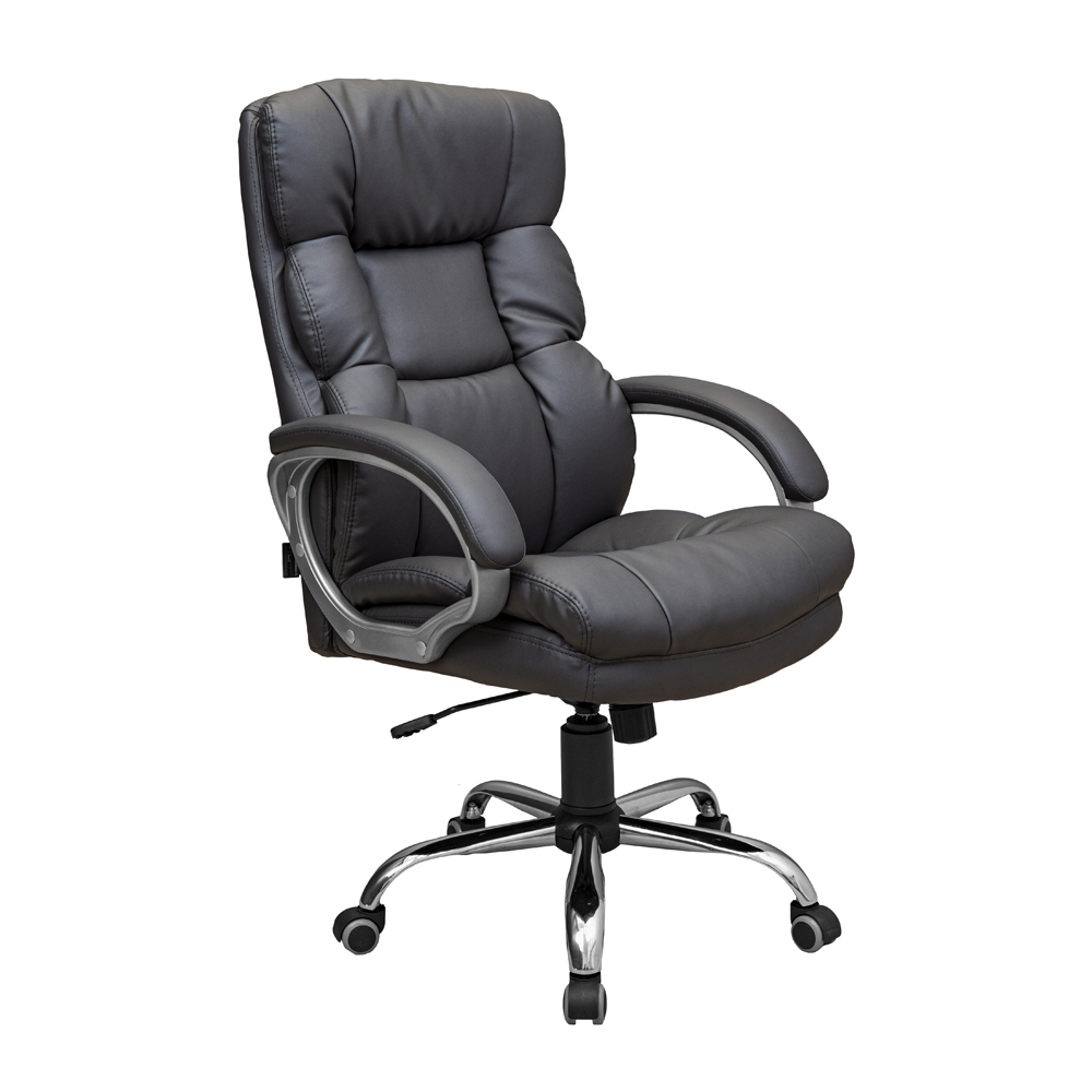 Armchair Manhattan U Configuration Chrome A2 Mechanism M-1 (Tilt) Upholstery Rocky 95
