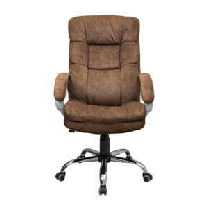 Крісло Манхеттен Ю – комплектація Хром П2 – механізм M-1 (Tilt) – оббивка Сальвія 15 фото