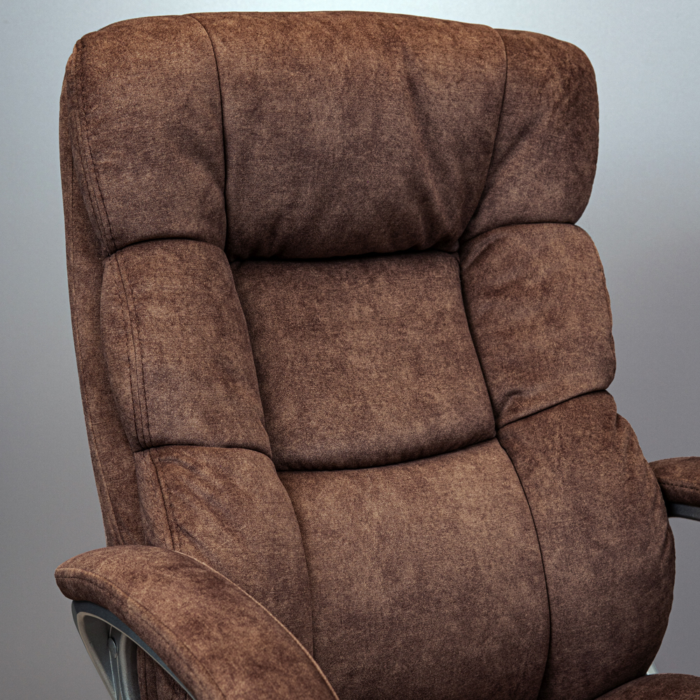 Крісло Манхеттен Ю Хром П2 М-1 Сальвія 15 (Прогумовані Колеса) (8)