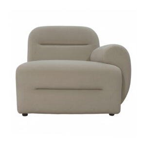 Диван Дольче комплектация Одинарный Со Спинкой и Правым подлокотником обивка Донна 12 фото