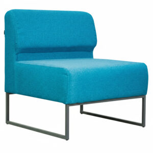 Диван Лаунж комплектация Одинарный со спинкой обивка Этна 16 каркас Серый от фабрики Richman