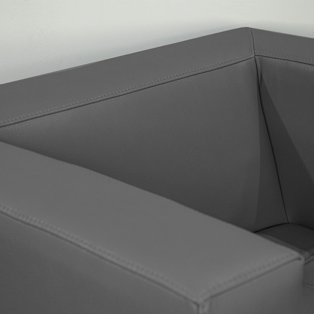 Диван Спейс 0,9 Каркас Чорний Палаззо Грей (14)