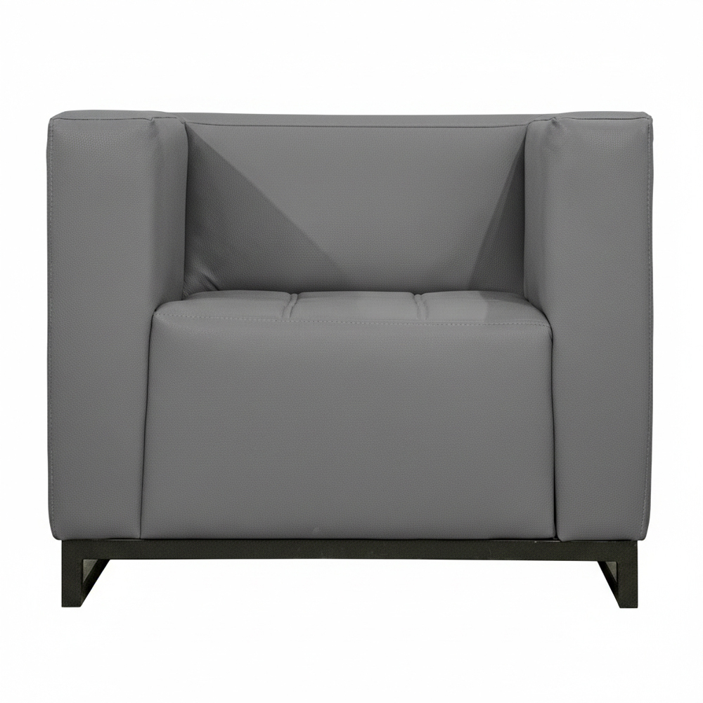 Диван Спейс 0,9 Каркас Чорний Палаззо Грей (2)