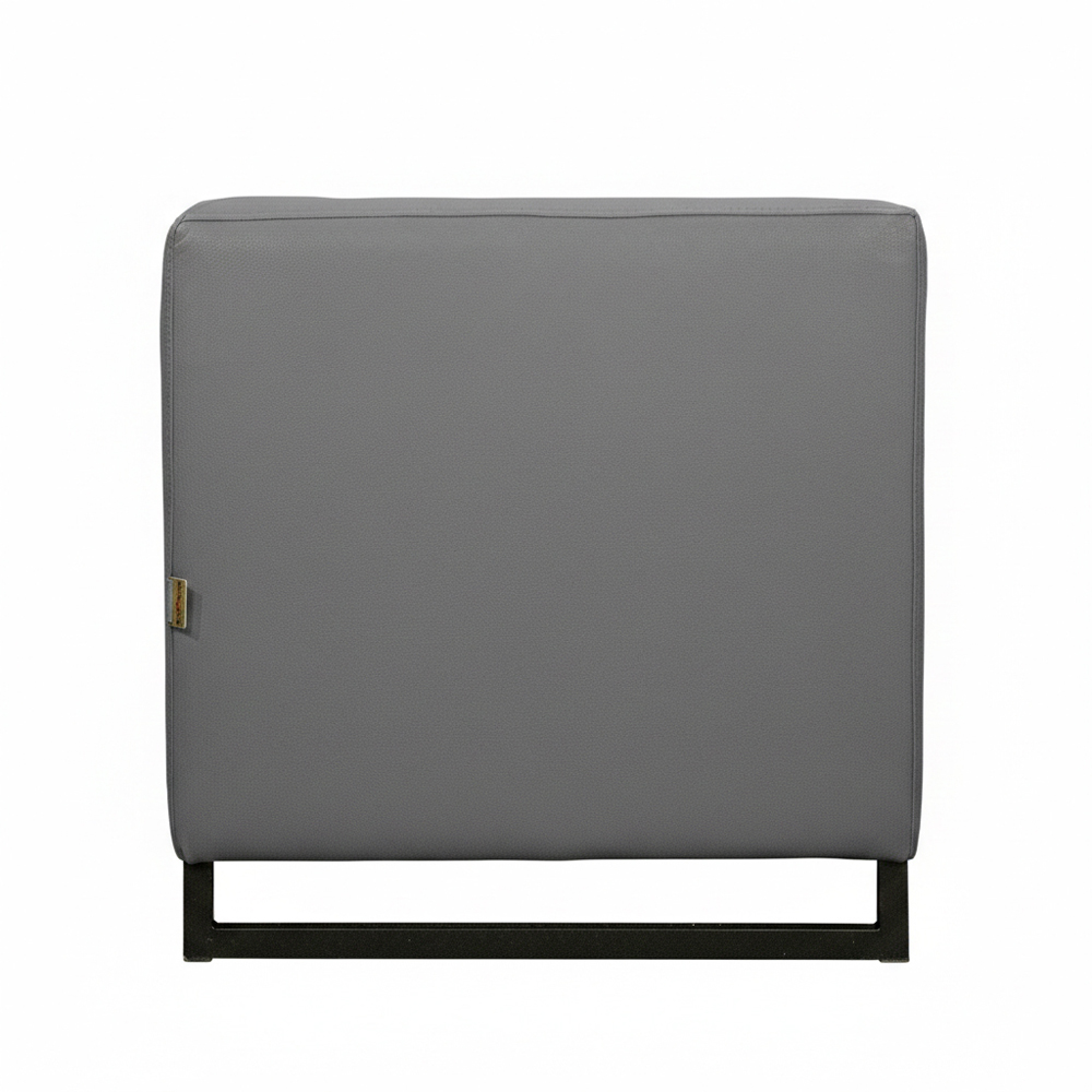 Диван Спейс 0,9 Каркас Чорний Палаззо Грей (6)