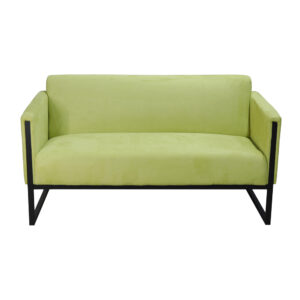 Диван Амиго Комплектация Двойной Каркас Черный Обивка Бонд Пистачо 11 фото