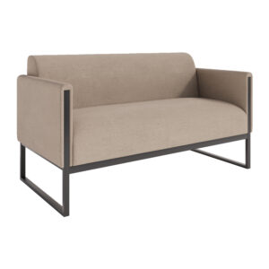 Диван Амиго Комплектация Двойной Каркас Черный Обивка Мисти Мокко от фабрики Richman