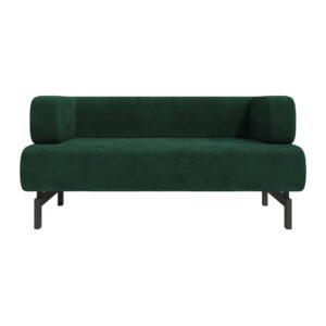 Диван Джанни комплектация Двойной обивка Аллюр Премиум Дарк Грин фото