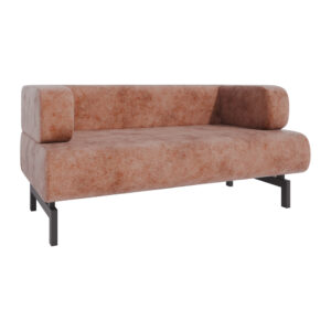 Диван Джанни комплектация Двойной обивка Кэмэл 29 Пинк от фабрики Richman