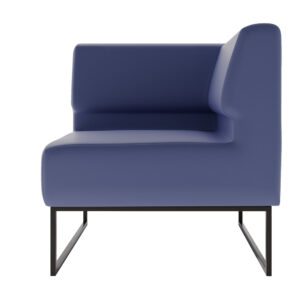 Диван Лаунж Комплектация Угловой Каркас Черный Обивка Палаззо Блу фото