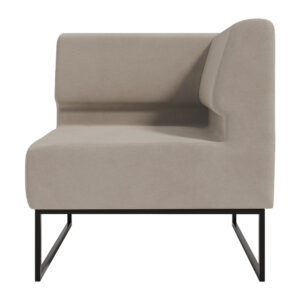 Диван Лаунж Комплектация Угловой Каркас Черный Обивка Симпл 04 фото