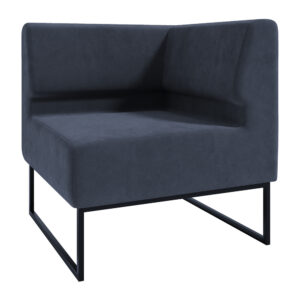 Диван Лаунж Комплектация Угловой Каркас Черный Обивка Симпл 54 от фабрики Richman