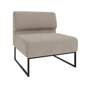 Диван Лаунж Комплектация Одинарный Cо Cпинкой Каркас Черный Обивка Симпл 04 от фабрики Richman