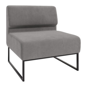 Диван Лаунж Комплектация Одинарный Со Спинкой Каркас Черный Обивка Симпл 27 от фабрики Richman