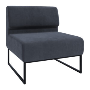 Диван Лаунж Комплектация Одинарный Со Спинкой Каркас Черный Обивка Симпл 54 от фабрики Richman