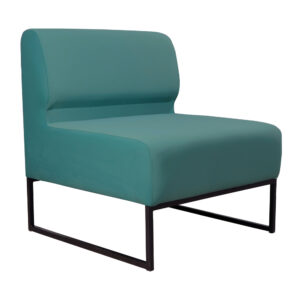 Диван Лаунж Комплектація Одинарний Зі Спинкою Карас Чорний Оббивка Зеніт 17 від фабрики Річмен