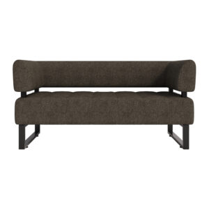 Диван Офіс Комплектація Подвійний Зі Спинкою І Підлокітниками На Металокаркасі Оббивка Кетч Мі 06 фото