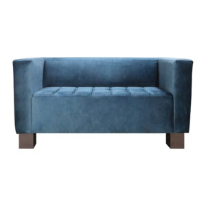 Диван Спейс Комплектація Подвійний На Дерев’яних Ніжках Венге Оббивка Вог 13 Діп Оушен фото