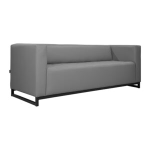 Диван Спейс Комплектация Тройной На Металлокаркасе Чорний Обивка Палаззо Грей от фабрики Richman