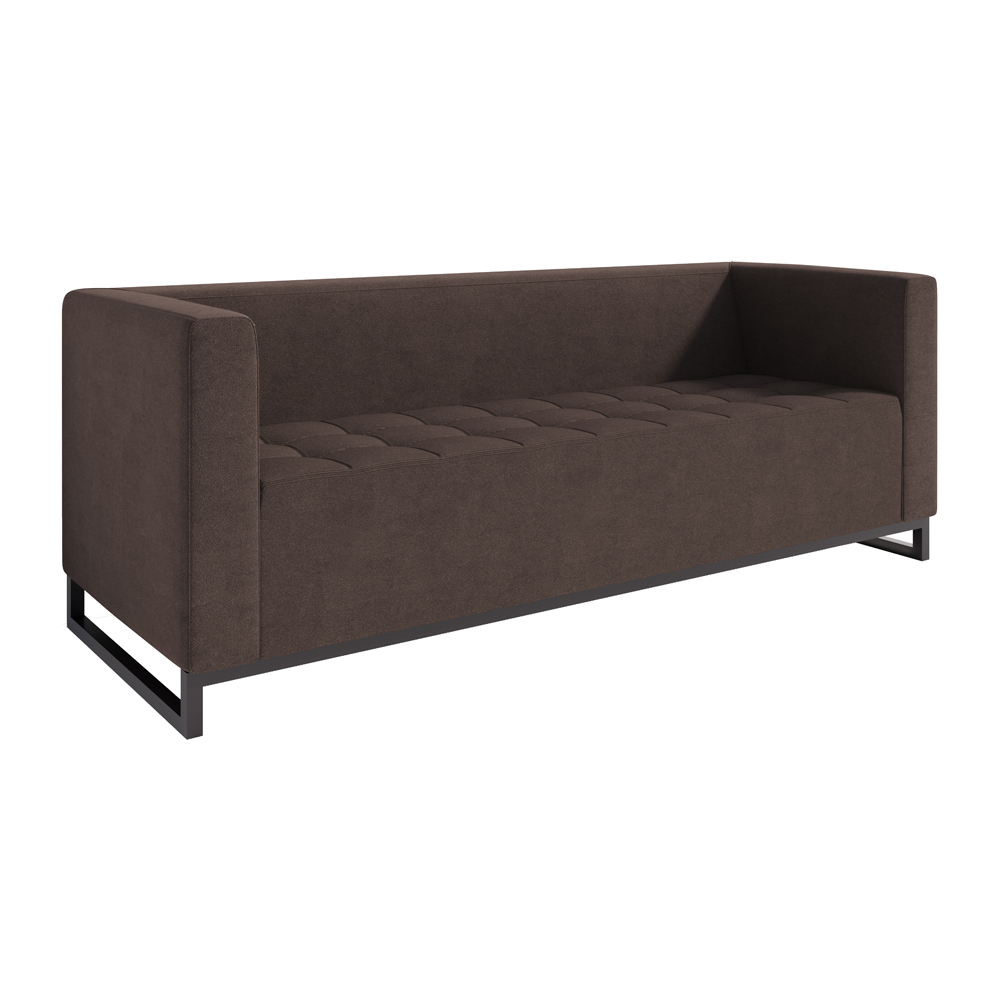 Sofa Space Configuration Double 1.8 On Black Metal Frame Upholstery Zenit 707