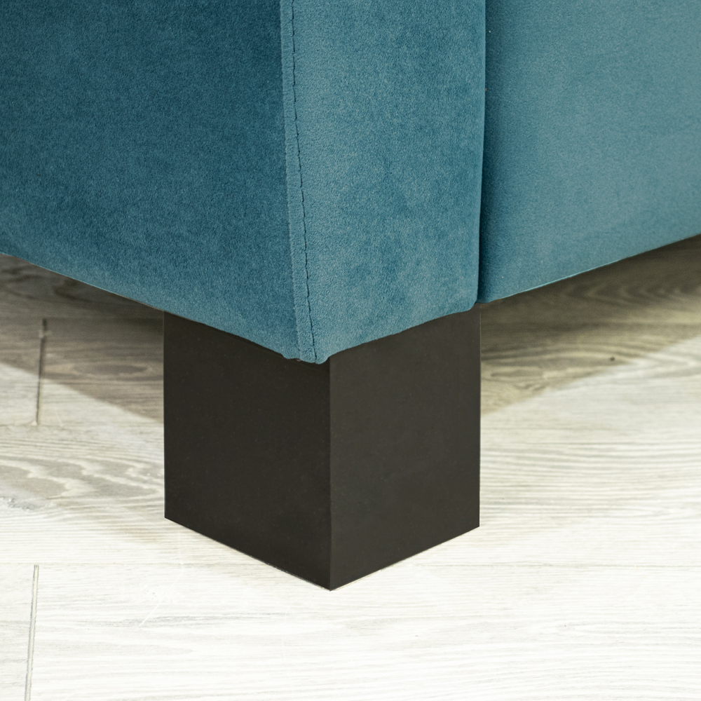 Диван Спейс 2,1 Ніжки Венге Делано 724 Аквамарін (17)