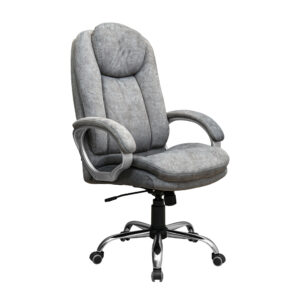 Крісло Еліт Про Ю Хром П2 М-1 Сальвія 97 (Прогумовані Колеса) (4)