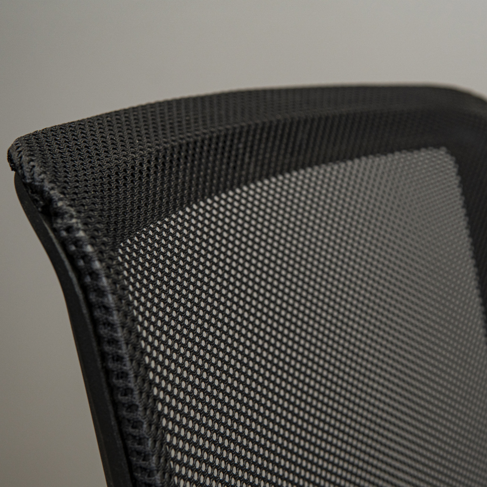 Крісло Фрайдей Пластик М-1 Сітка Чорна (11)