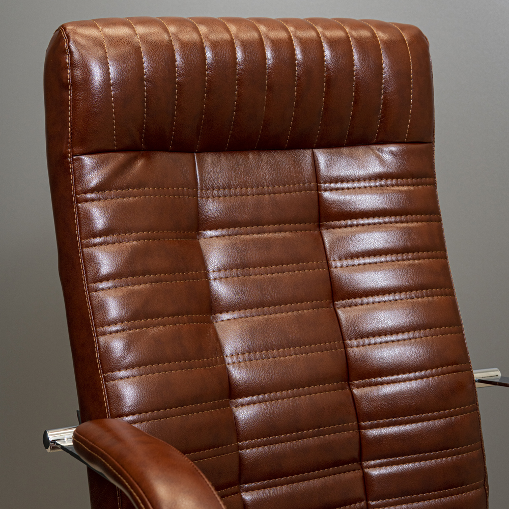 Крісло Прованс Хром П2 М-3 Родео 05 (Прогумовані Колеса (11)