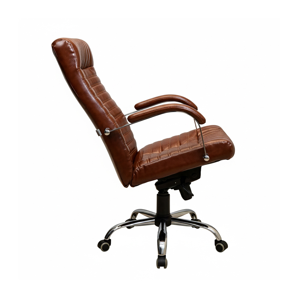 Крісло Прованс Хром П2 М-3 Родео 05 (Прогумовані Колеса (8)