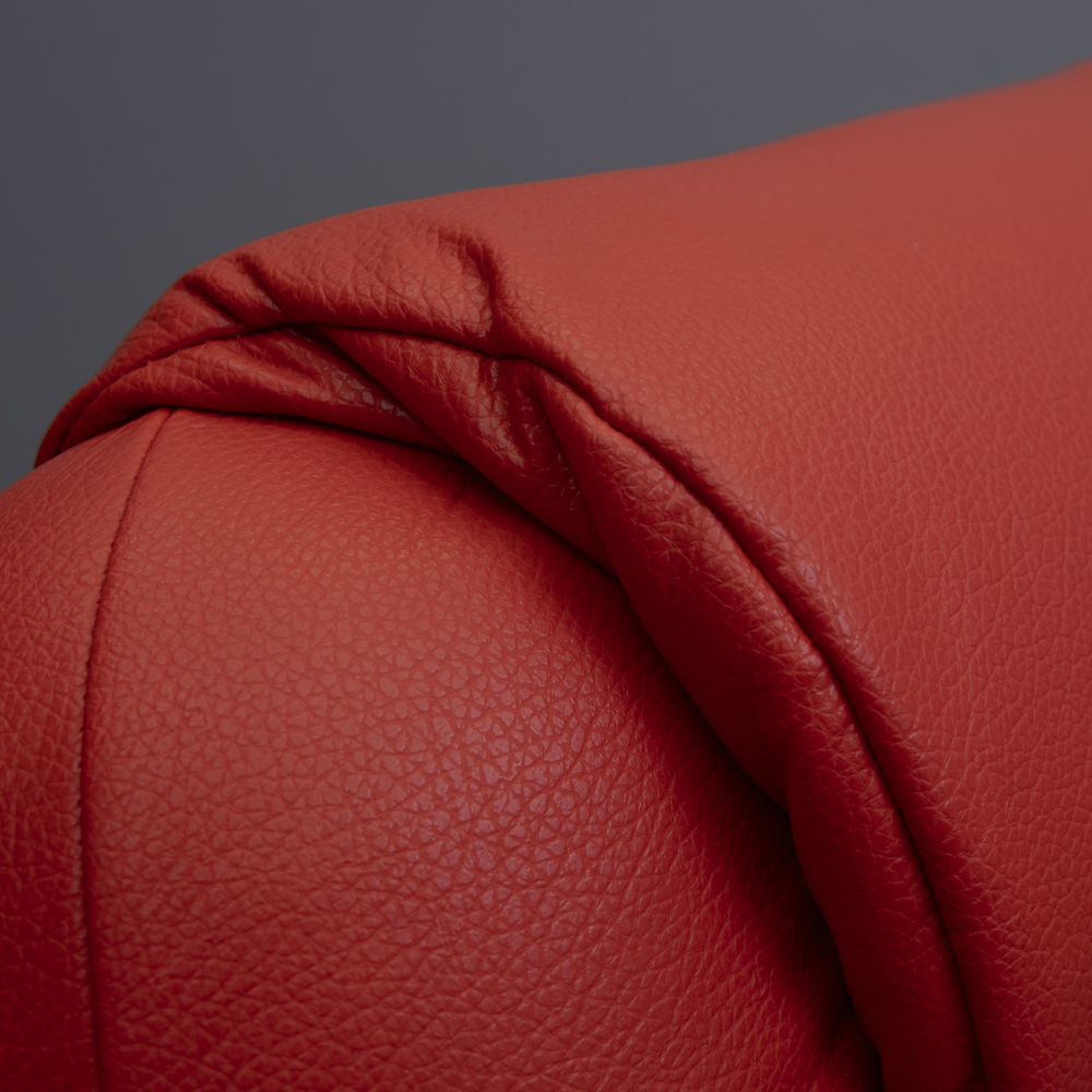 Крісло Річард Хром П1 М-2 Палаззо Ред (Прогумовані Колеса) (12)