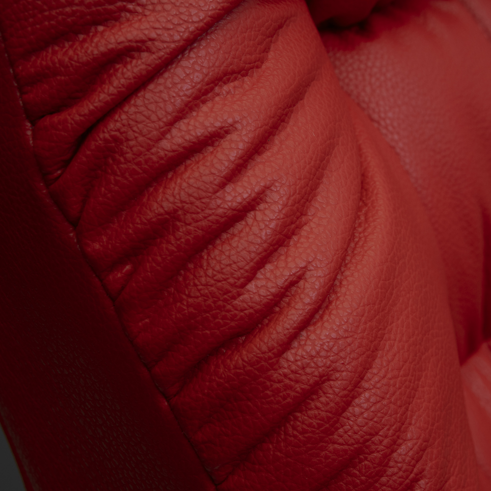 Крісло Річард Хром П1 М-2 Палаззо Ред (Прогумовані Колеса) (13)