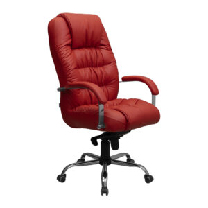 Кресло Ричард Комплектация Хром П1 Механизм M-2 (Anyfix) Оббивка Палаззо Ред от фабрики Richman