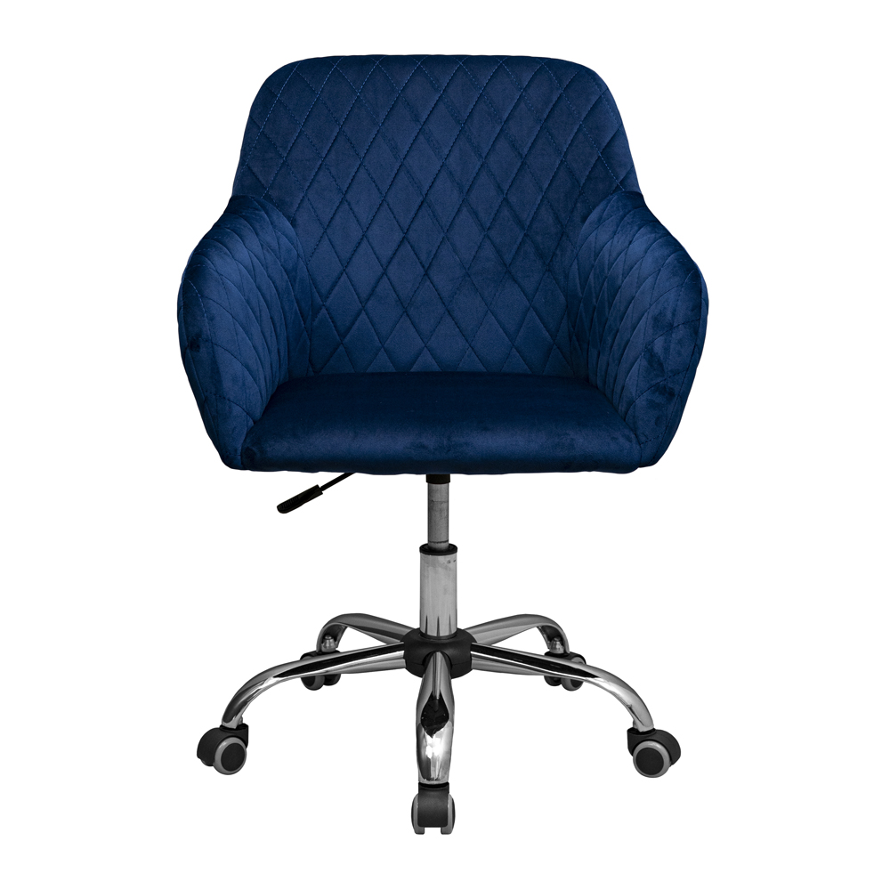 Стілець Ліберті Ю Ролл Хром Малколм 31 (Прогумовані Колеса) (2)