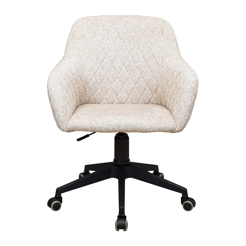 Стілець Ліберті Ю Ролл Пластик Руно 02 (Прогумовані Колеса) (2)