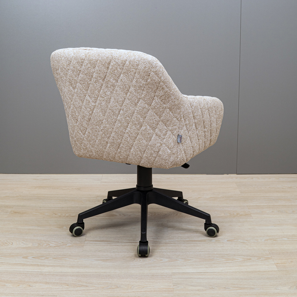 Стілець Ліберті Ю Ролл Пластик Руно 02 (Прогумовані Колеса) (7)