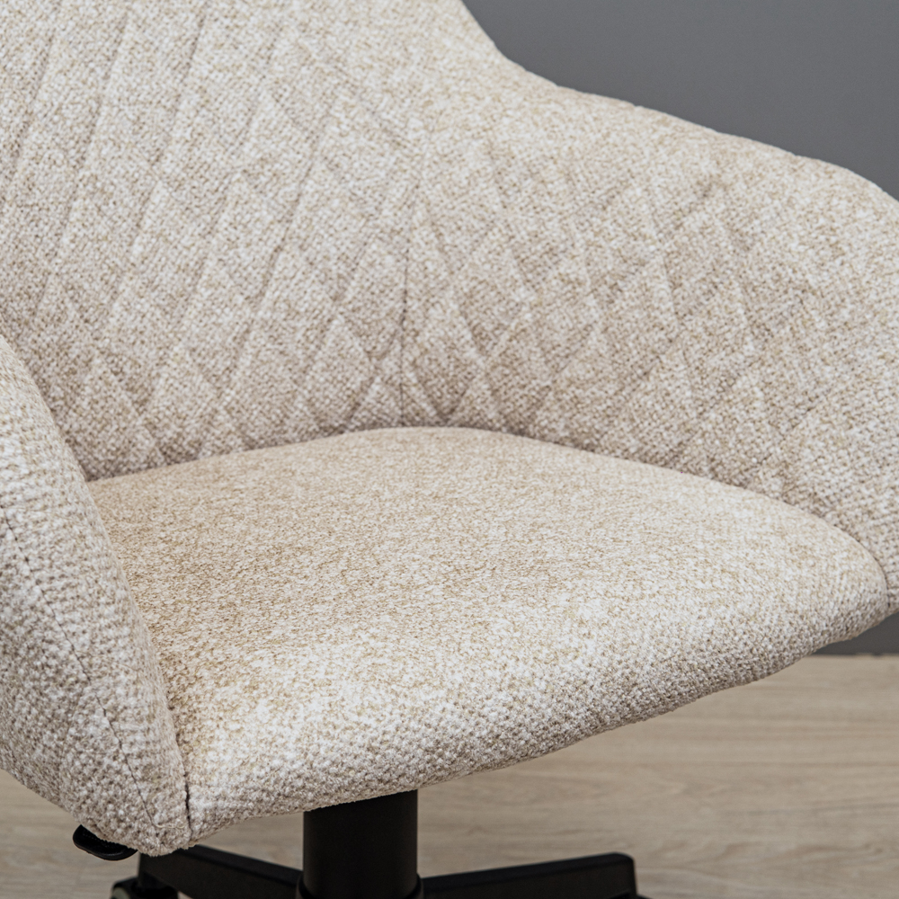 Стілець Ліберті Ю Ролл Пластик Руно 02 (Прогумовані Колеса) (8)