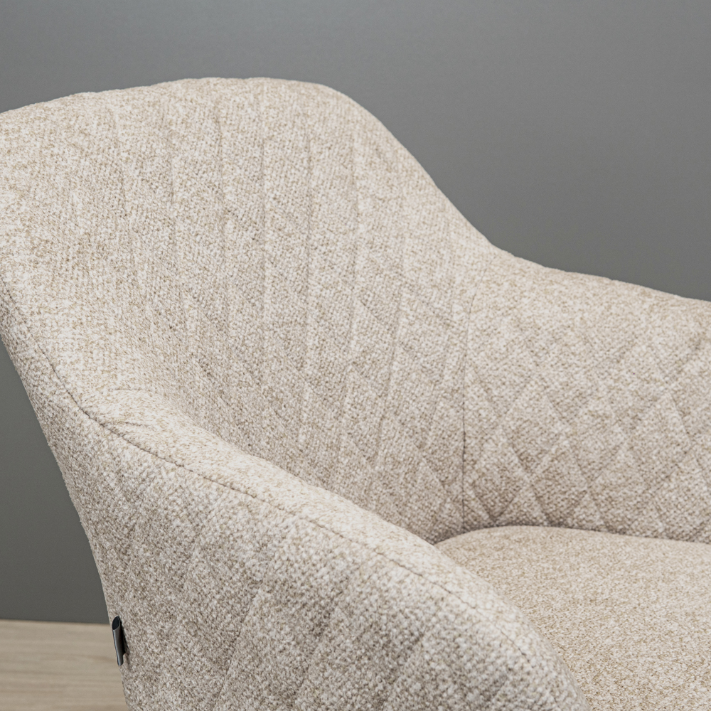 Стілець Ліберті Ю Ролл Пластик Руно 02 (Прогумовані Колеса) (9) (1)