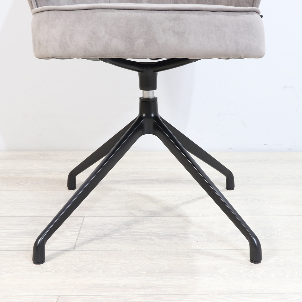 Стілець Томмі Стар-4 Ніжки Чорні Сієна 1005 Хазелнат (22)