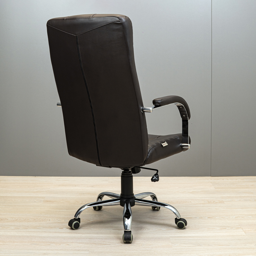 Крісло Атлант Хром П1 М-1 Роккі 18 (Прогумовані Колеса) (7)