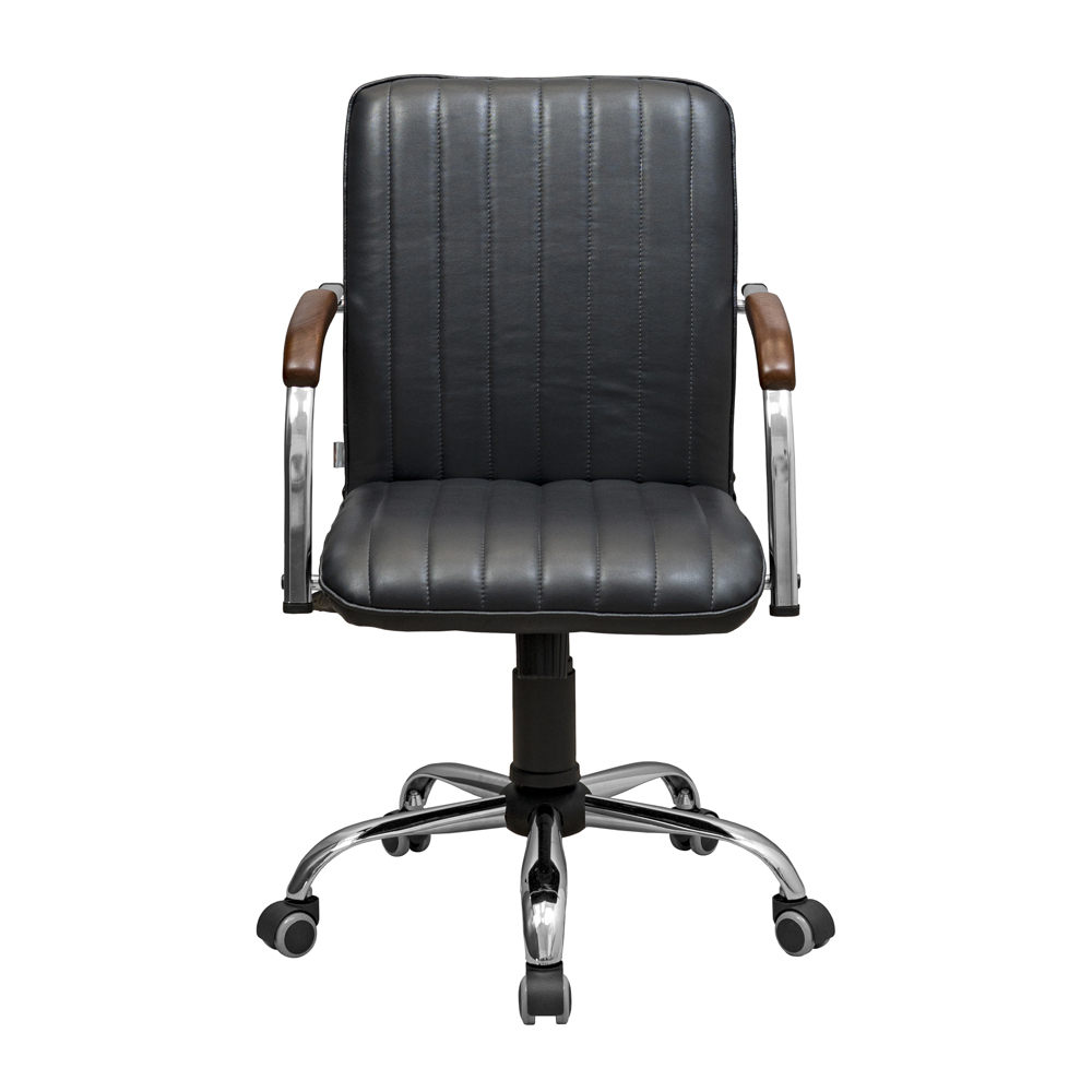 Крісло Твіст Рол Хром М-1 Роккі 100 (Прогумовані Колеса) (2)