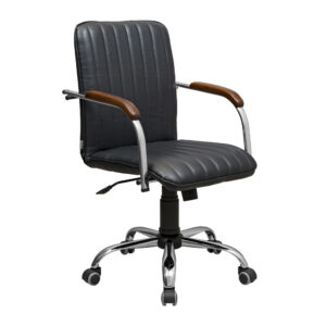 Крісло Твіст Рол Хром М-1 Роккі 100 (Прогумовані Колеса) (4)