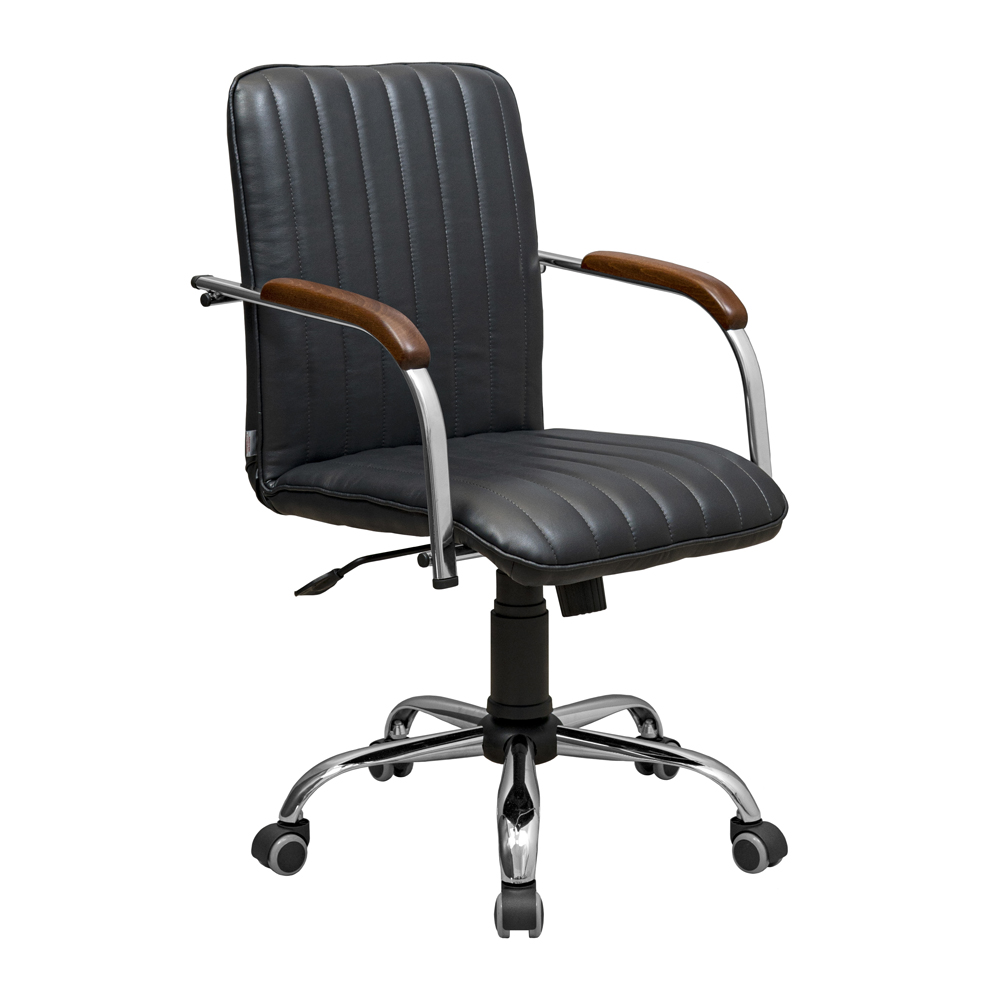 Крісло Твіст Рол Хром М-1 Роккі 100 (Прогумовані Колеса) (4) Крісло Твіст Рол Хром М-1 Роккі 100 (Прогумовані Колеса) (4)