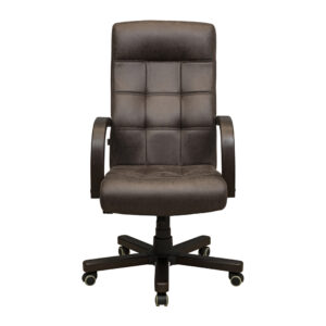 Крісло Вірджинія Комплектація Вуд Горіх Механізм M-2 (Anyfix) Оббивка Амелі Чоко фото