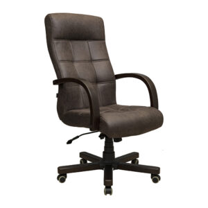 Крісло Вірджинія Комплектація Вуд Горіх Механізм M-2 (Anyfix) Оббивка Амелі Чоко від фабрики Річмен